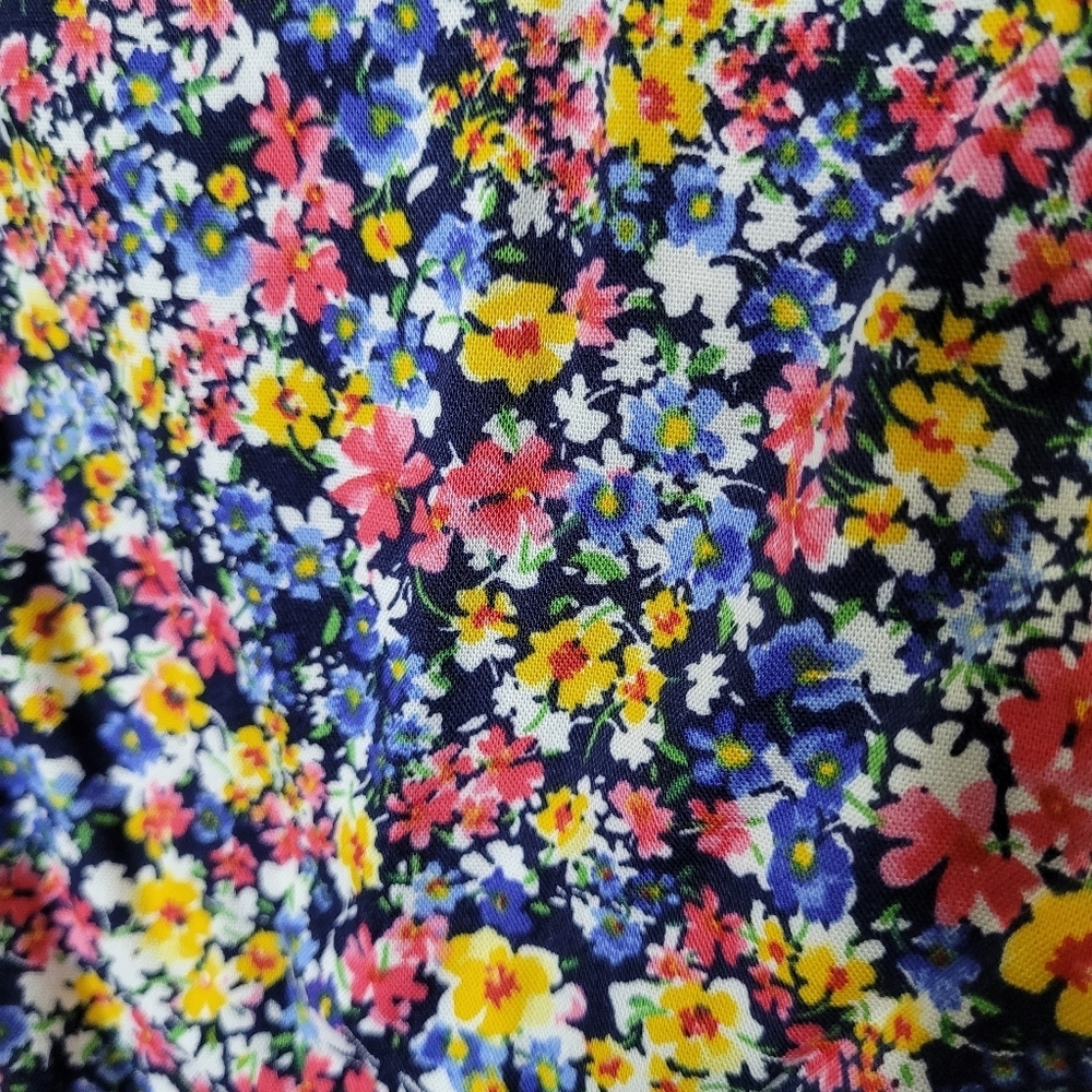 Old Navy Tie Shoulder Floral Dress Size Large NWT - Picture 4 of 11